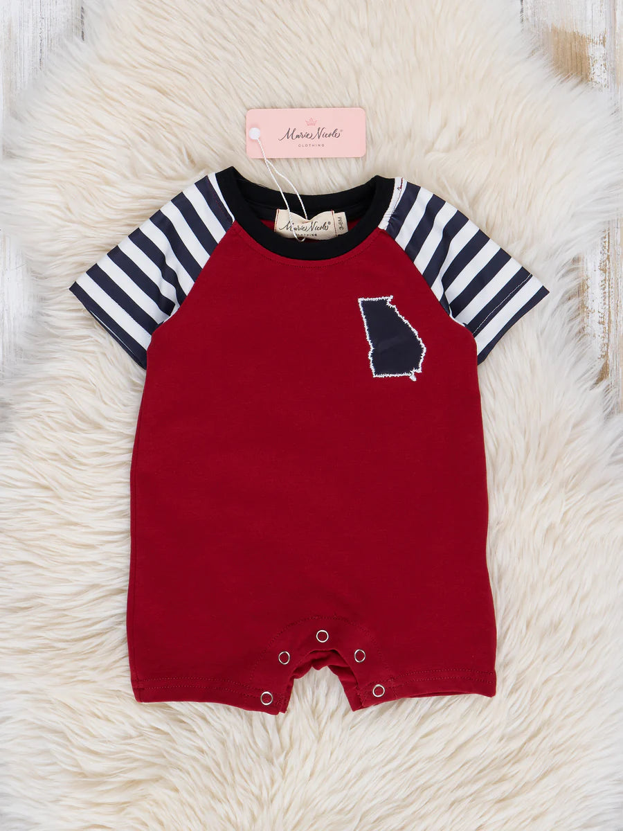 Georgia Stripe Romper