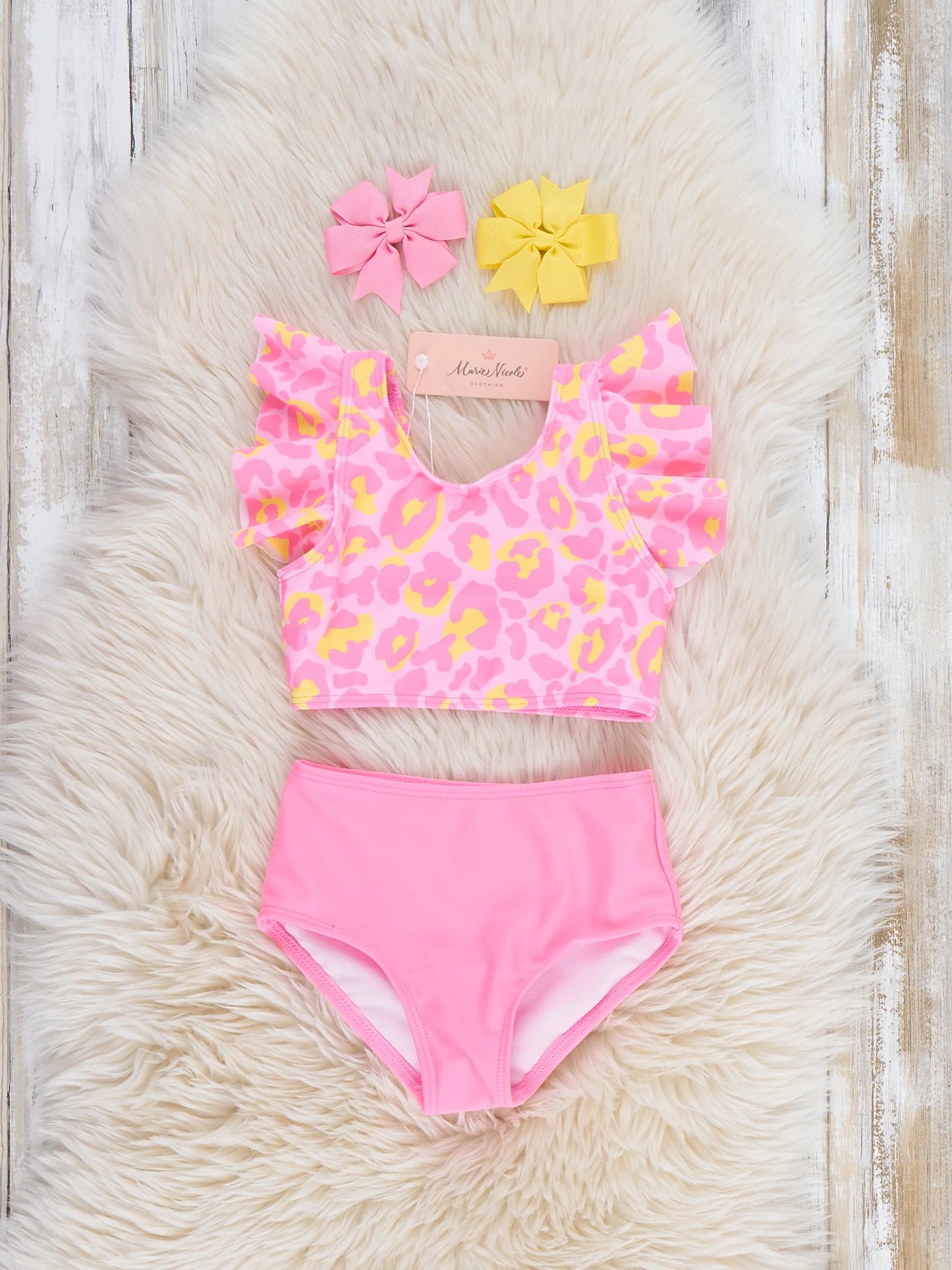 Pink Leopard Swimsuit