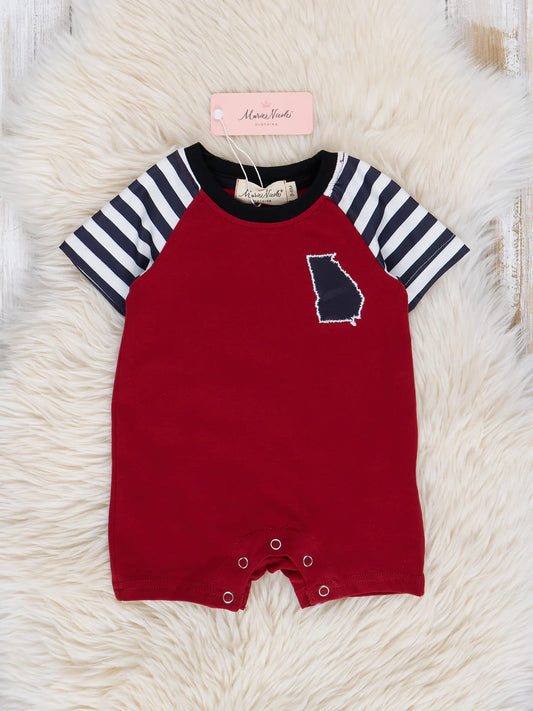 Georgia Stripe Romper