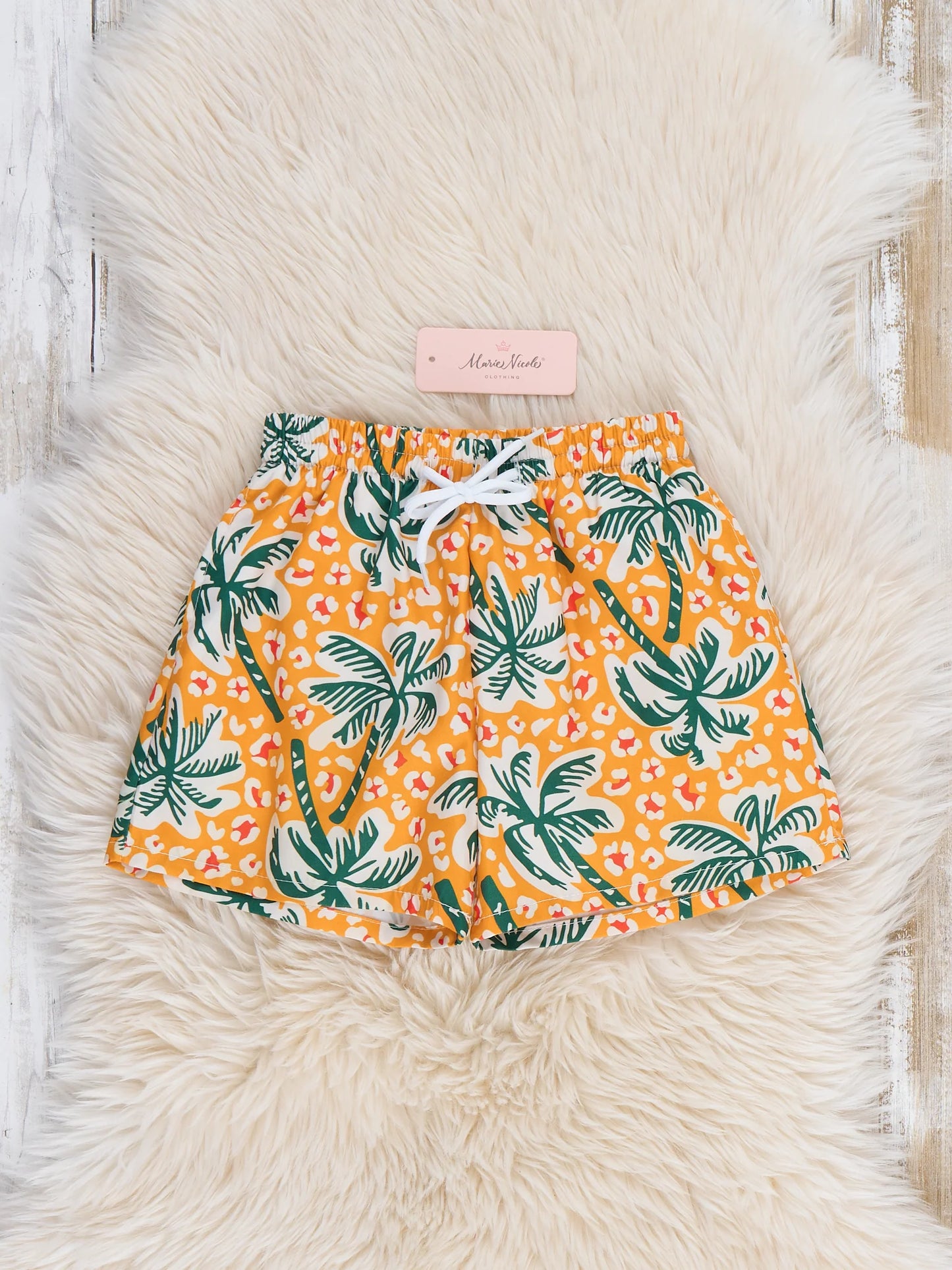 Palm Tree Swim Trunks