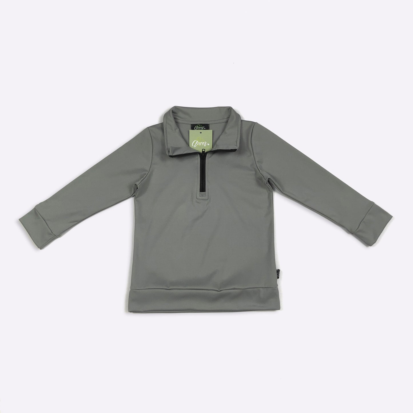 Stone Grey Quarter Zip