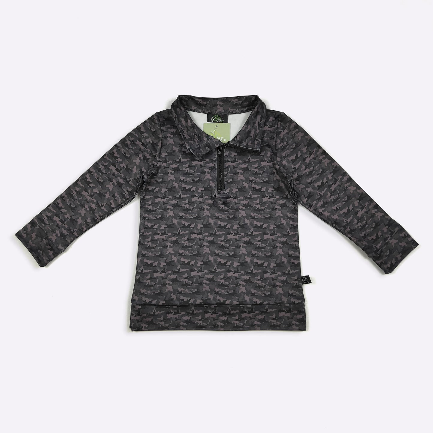 Midnight Camo Quarter Zip