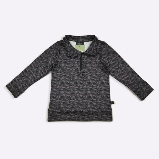 Midnight Camo Quarter Zip