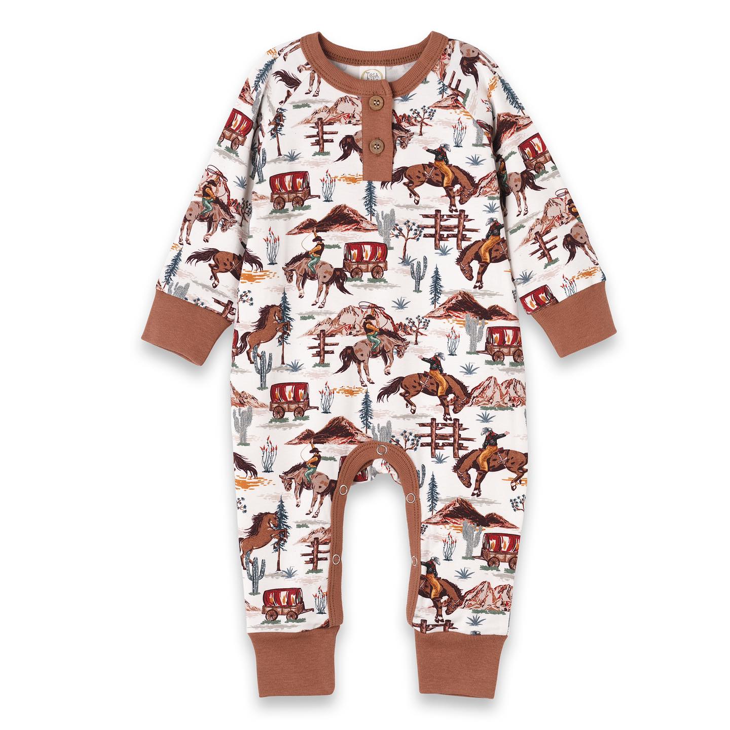 Western Spirit Henley Romper