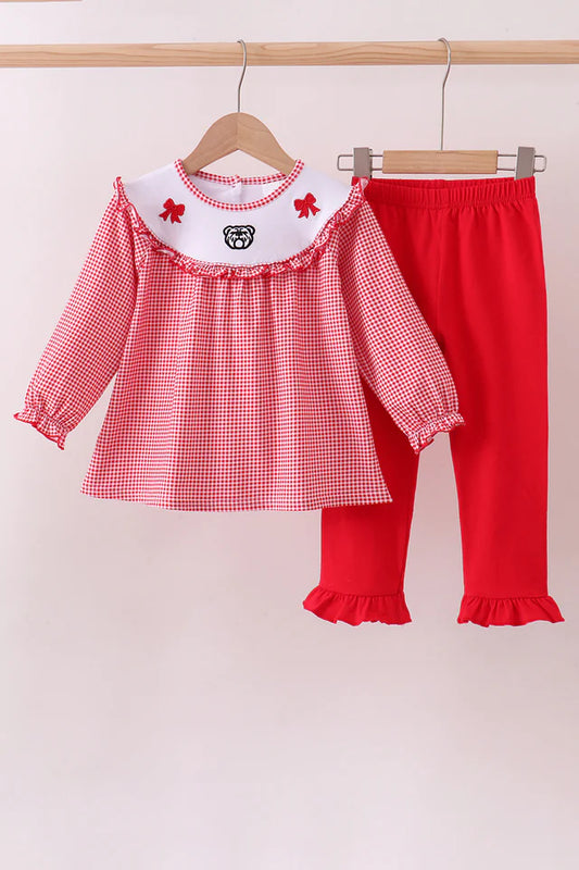Bulldog Bow Pant Set