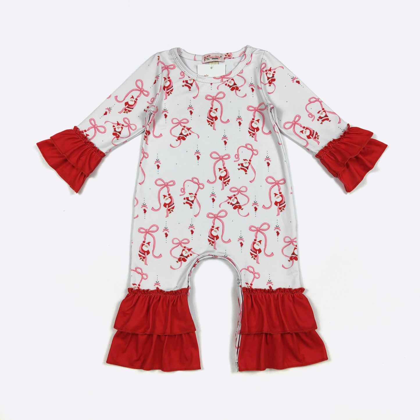 Ribbon Santa Romper