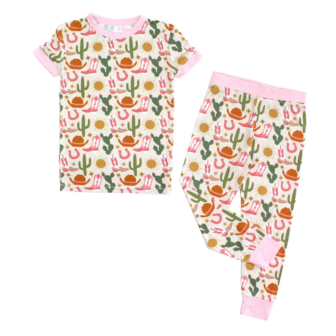 Western Girl Bamboo Pajama Set